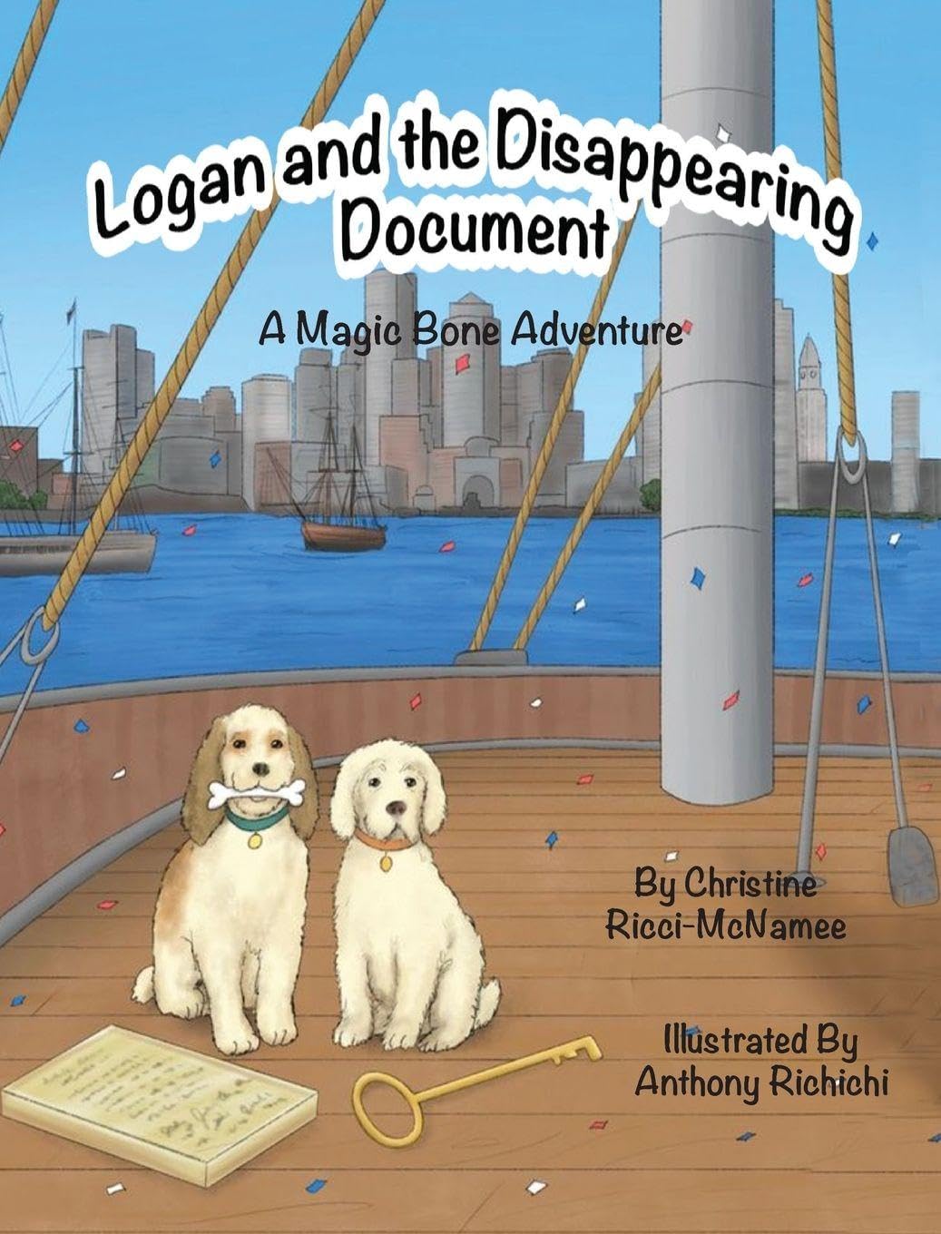 Logan and the Disappearing Document: A Magic Bone Adventure